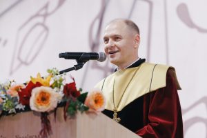 Seminary Rector Mykhaylo Plotsidem